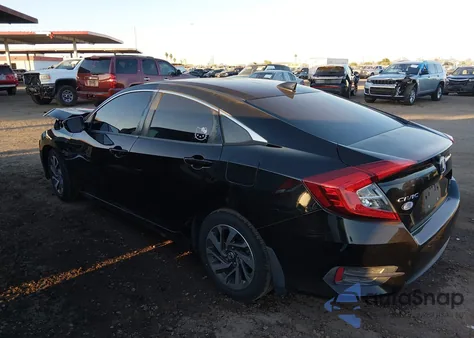 2017 Honda Civic Ex z USA, uszkodzony, nr VIN 19XFC2F79HE012362